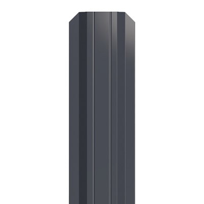 Металлический штакетник 2500х110х0,4 мм RAL 7024