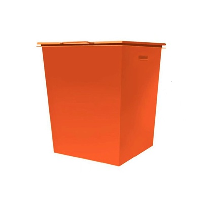 Контейнер для сыпучих противогололедных реагентов,с крышкой, без колес