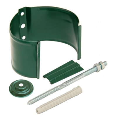 Кронштейн трубы на кирпич 90 мм RAL 6005 РЕ