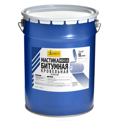 Мастика битумно-резиновая МБР-Х-65 (16 кг)
