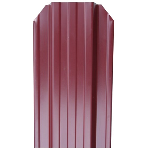 Металлический штакетник 2000х110х0,45 мм, RAL 3005 (двусторонний)