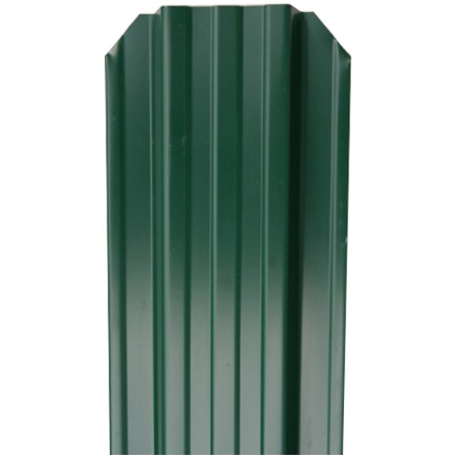 Металлический штакетник 2500х110х0,45 мм, RAL 6005