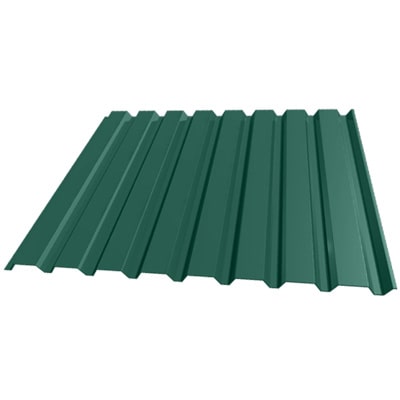 Профнастил С20 1800х1150х0,5 мм зеленый