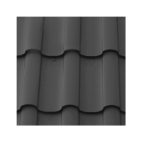 Металлочерепица Супер Barsa 0,45 мм Texture RAL 7004