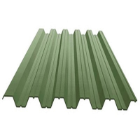 Профнастил Н35 3000х1060х0,5 мм RAL 6005 двусторонний