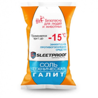Соль техническая Sleetproof Галит в мешках 25кг